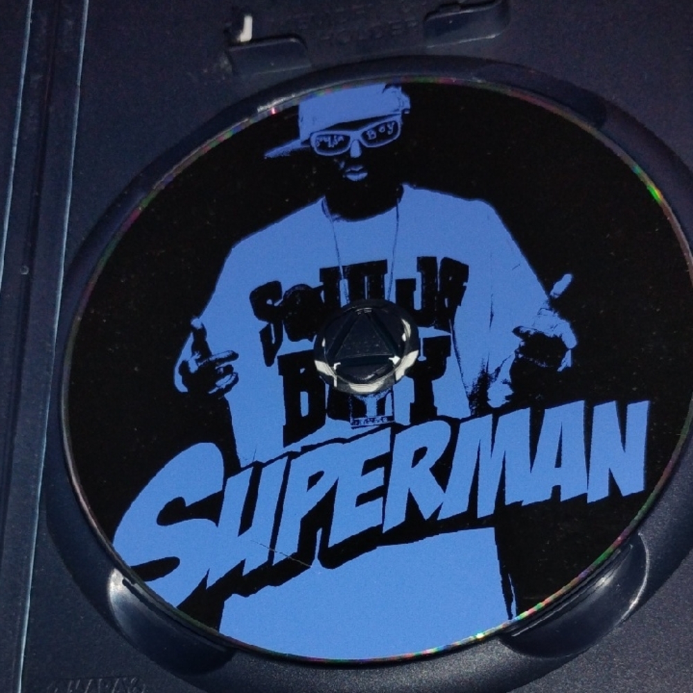 Superman DVD in Black and Blue